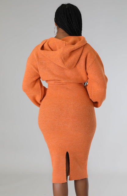 Robe à manches longues pour femmes, couleur unie, automne