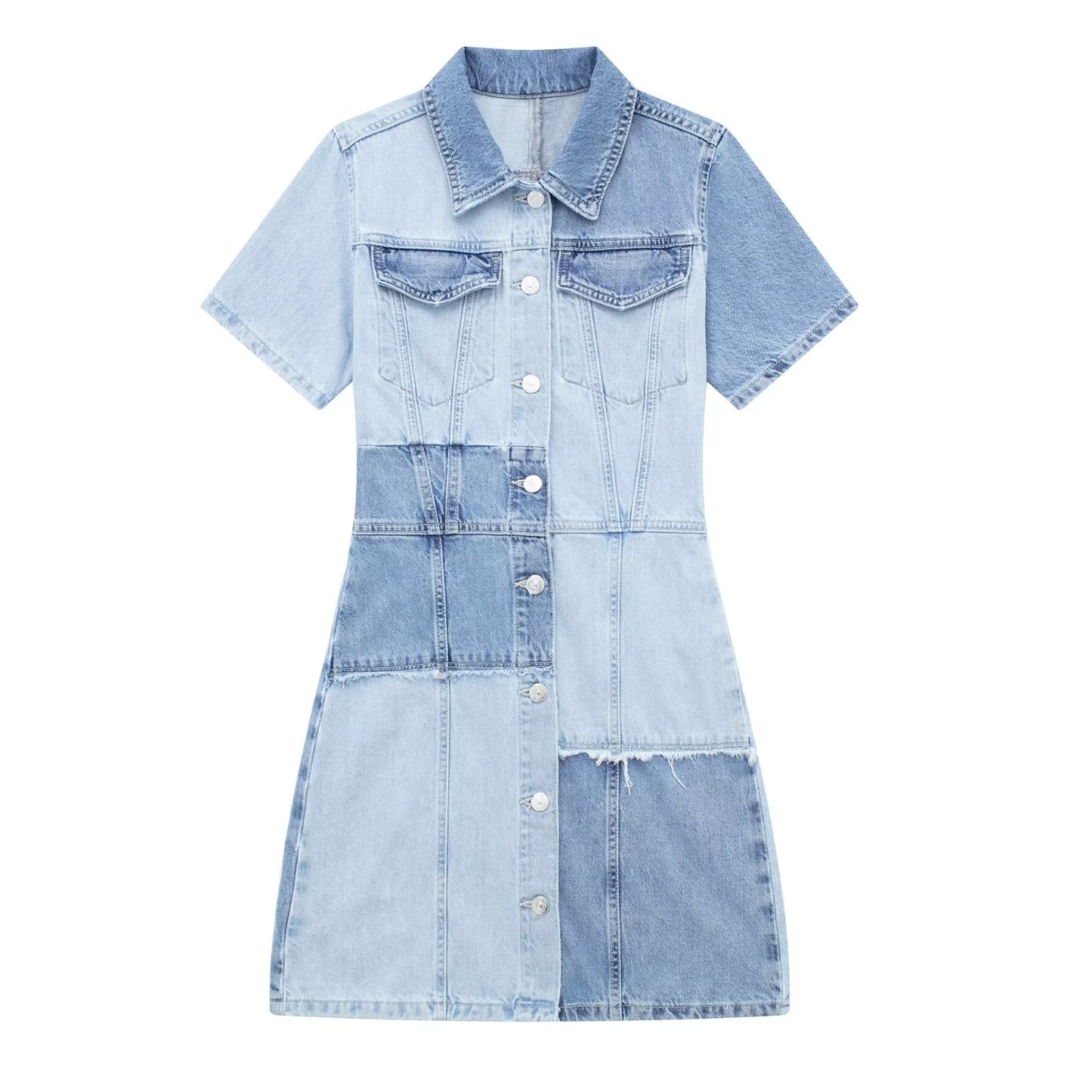 Vêtements d'été pour femmes, robe salopette en Denim rétro, amincissante, taille haute, Design