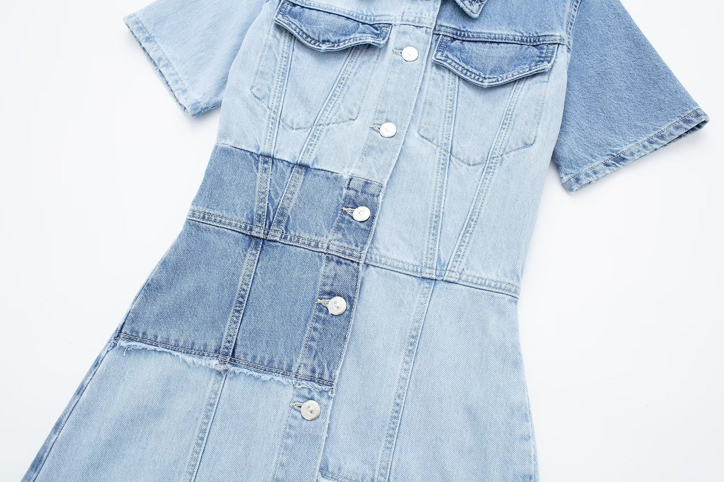 Vêtements d'été pour femmes, robe salopette en Denim rétro, amincissante, taille haute, Design