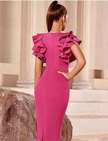 Elegant Dress Sexy Tight Evening Dress Party Dress Dress Yama