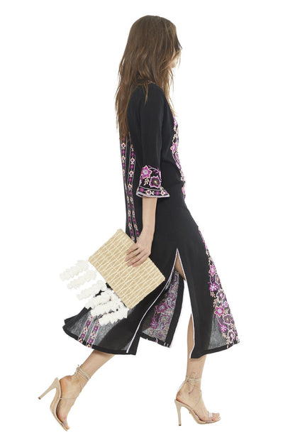 Women Heavy Embroidered Long Dress