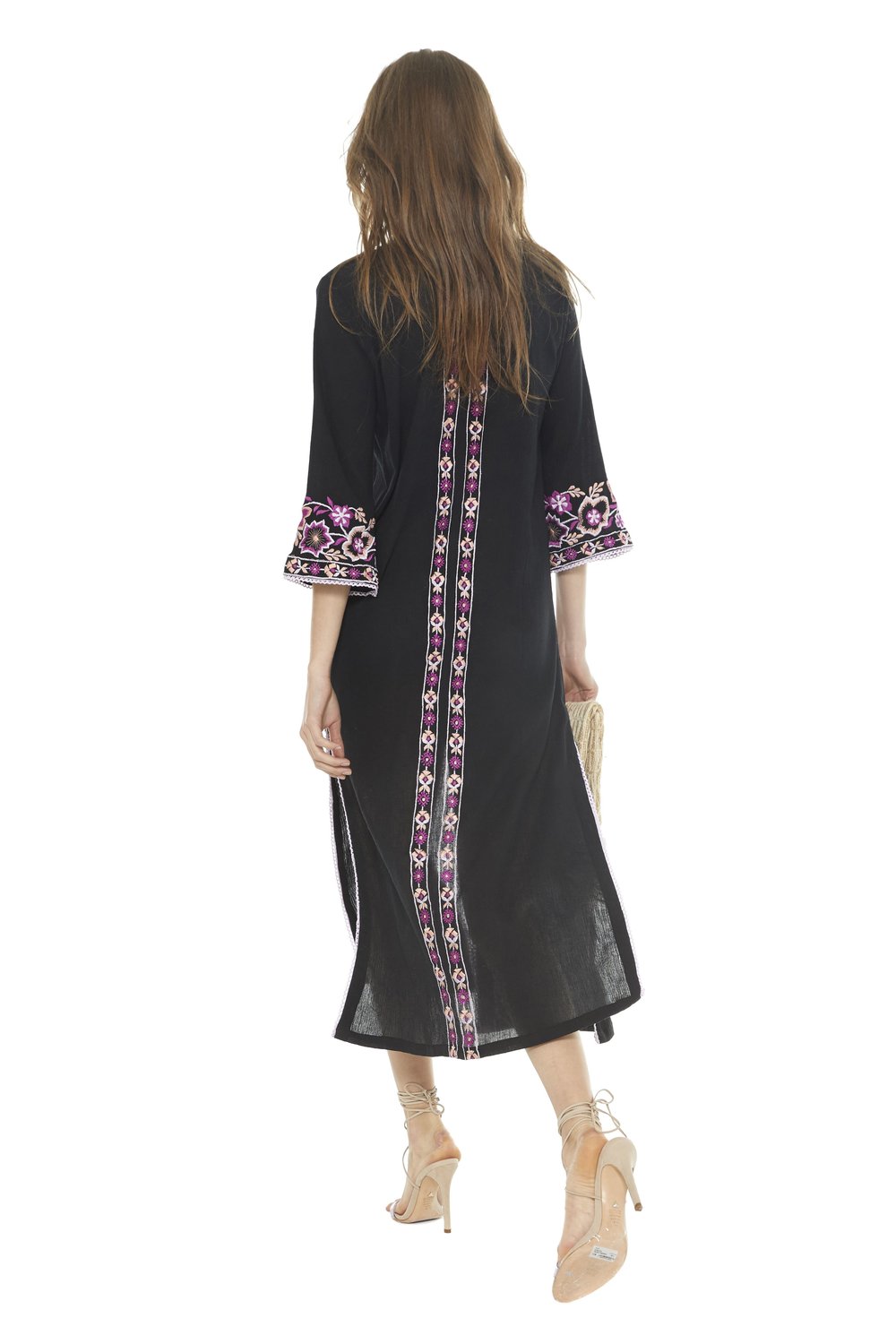 Women Heavy Embroidered Long Dress