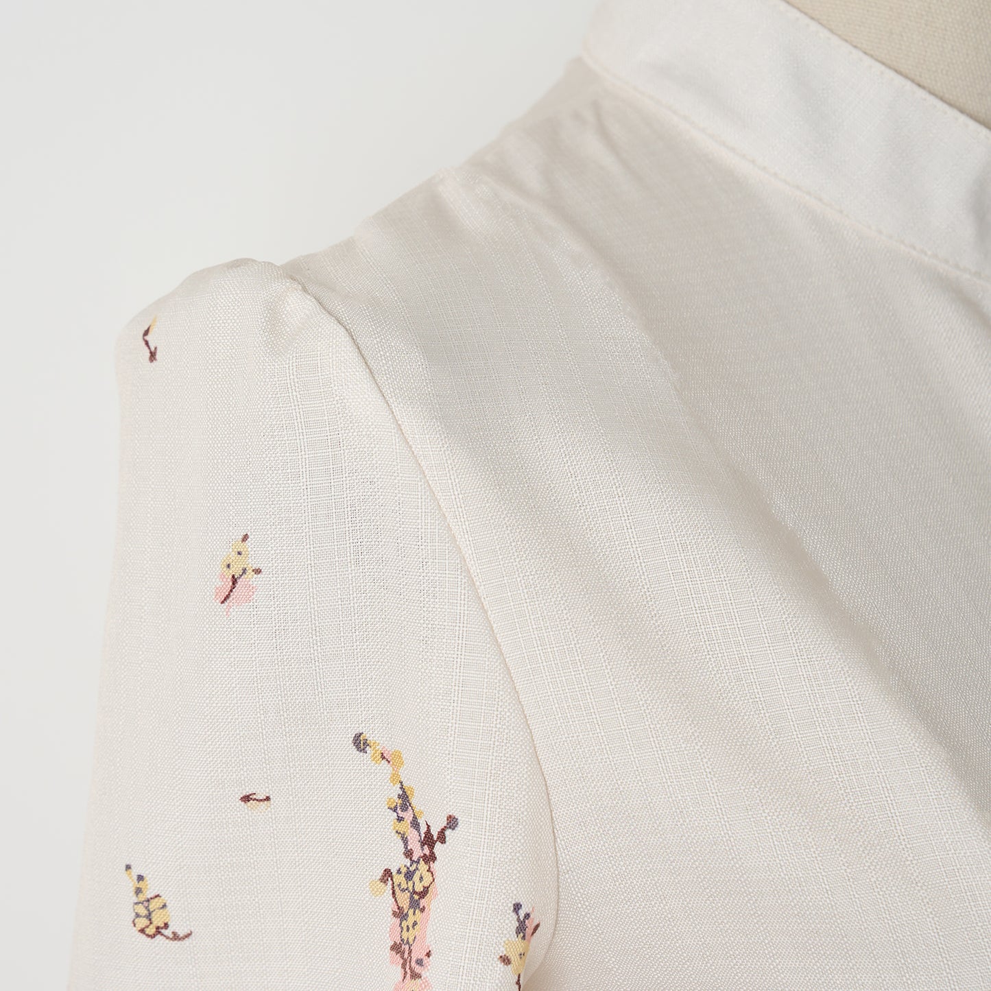 Robe mi-longue élégante à imprimé floral pour femme, boutonnée, simple boutonnage, avec poche et ceinture