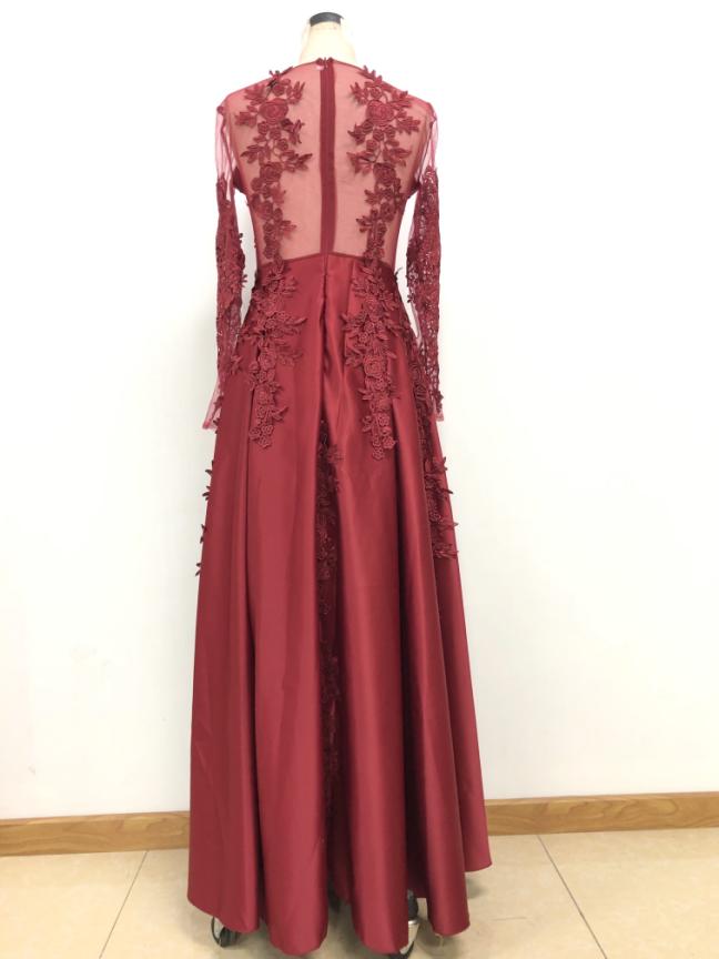 Women Clothing Lace Swing Sexy Dress Trailing Banquet Evening Dress