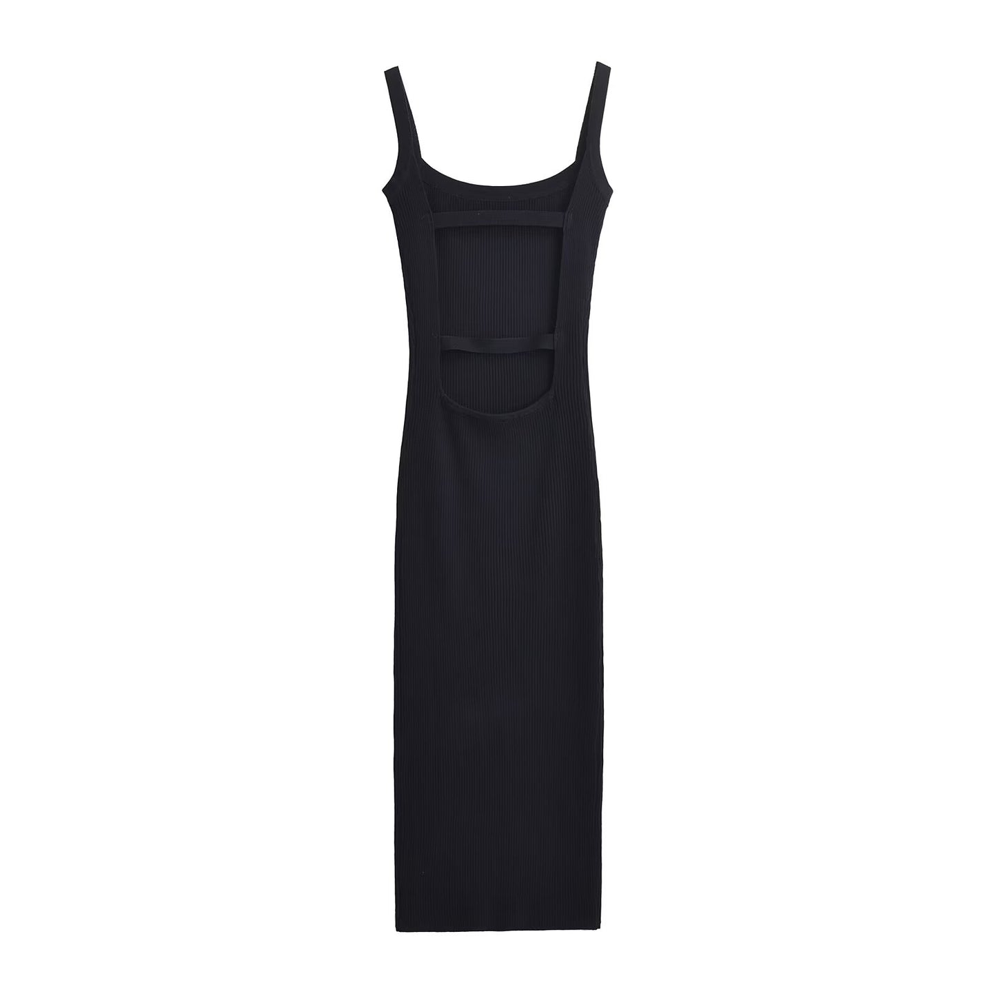 Vêtements d'été pour femmes, coupe ajustée, amincissante, Simple, couleur unie, robe Maxi