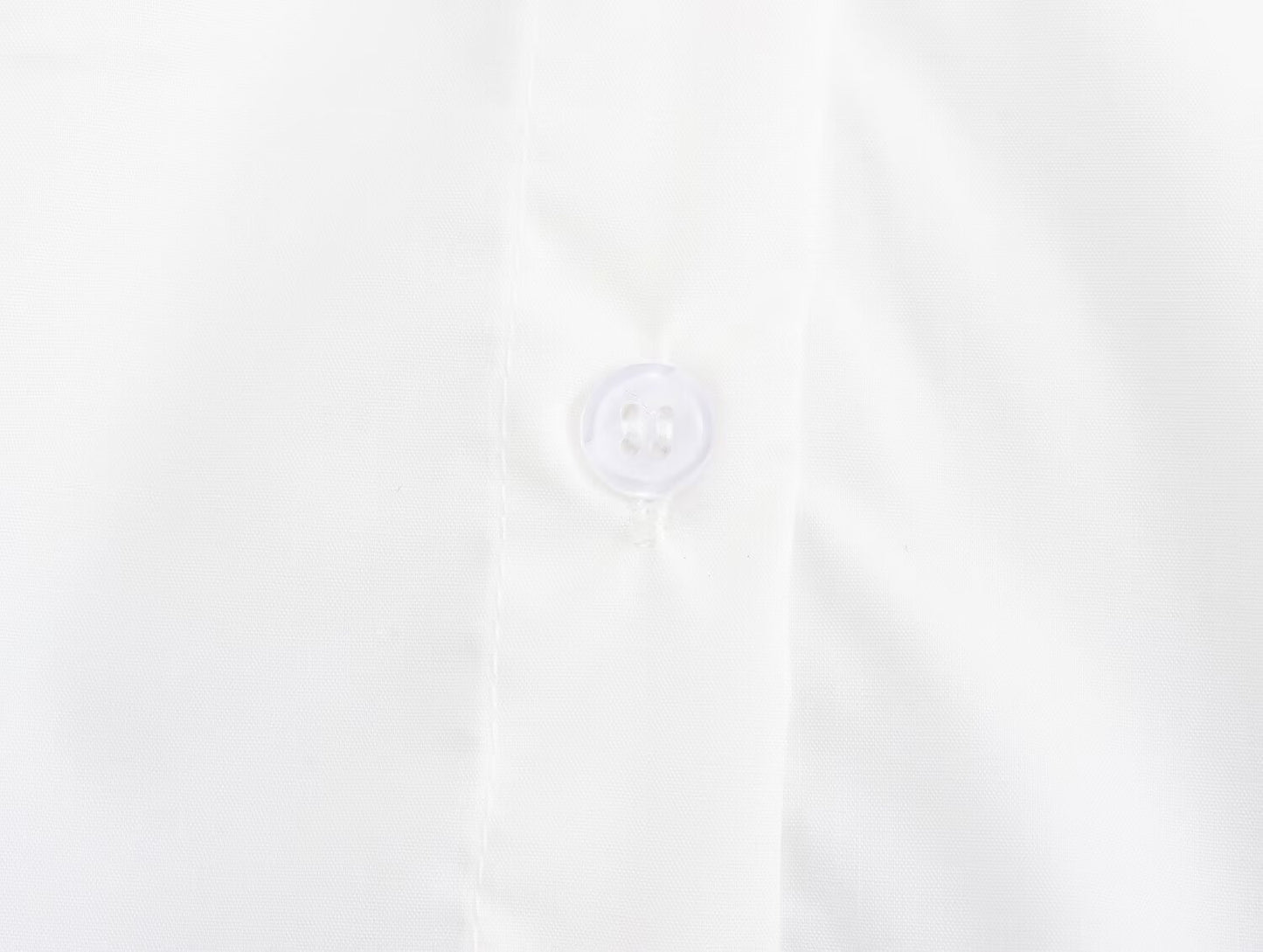 Robe chemise blanche Simple et décontractée pour femmes, vêtements d'été