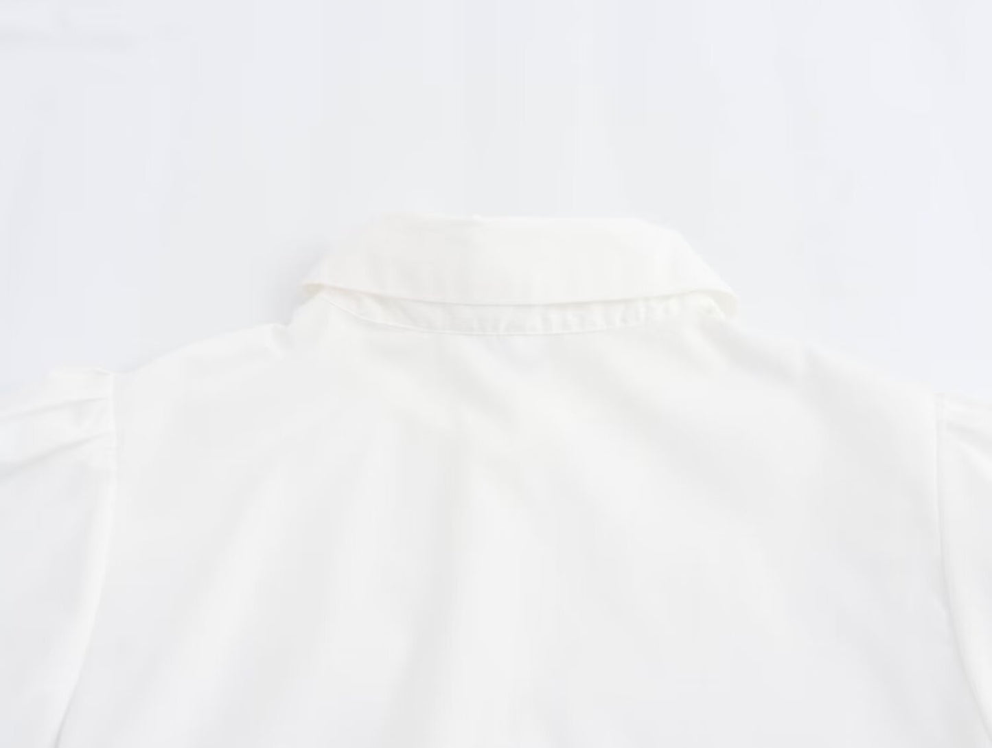 Robe chemise blanche Simple et décontractée pour femmes, vêtements d'été