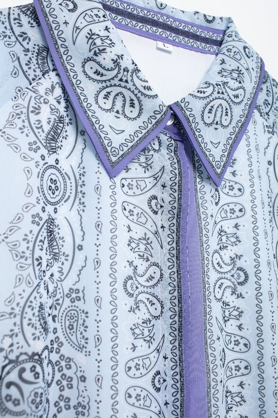 Robe à manches courtes en mousseline de soie pour femmes, chemise à col de positionnement, cravate