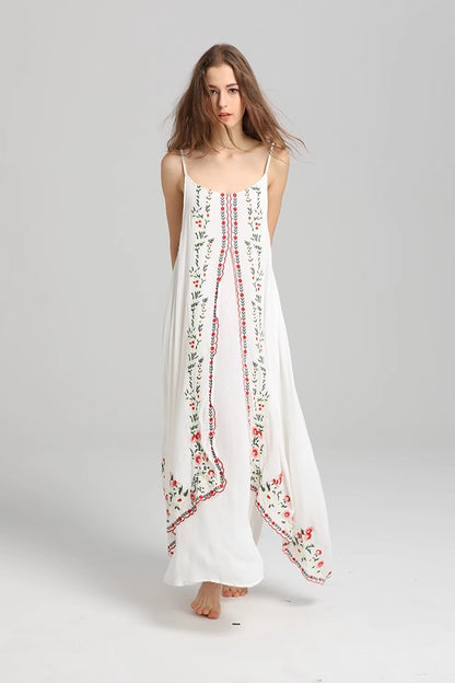 Embroidered Cotton Dress