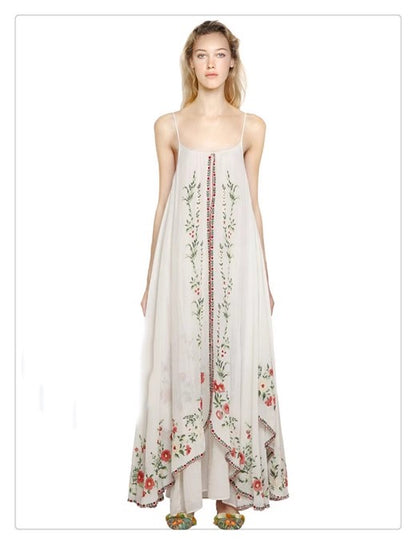 Embroidered Cotton Dress