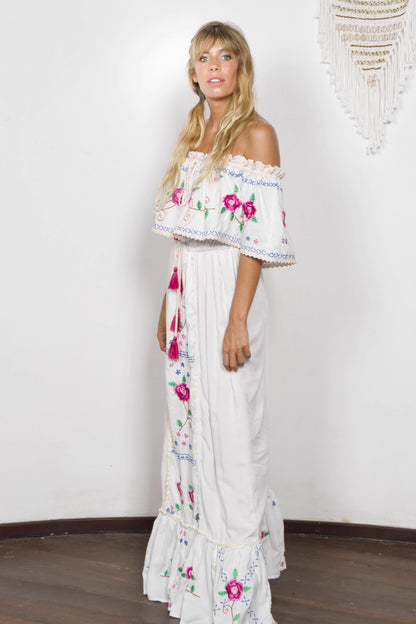 Gorgeous Embroidered Goddess Dress