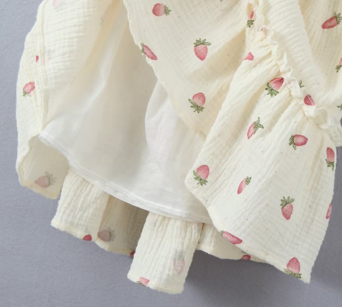 Robe d'été à imprimé fraises françaises pour femmes, robe trapèze cintrée Sexy pour jeunes