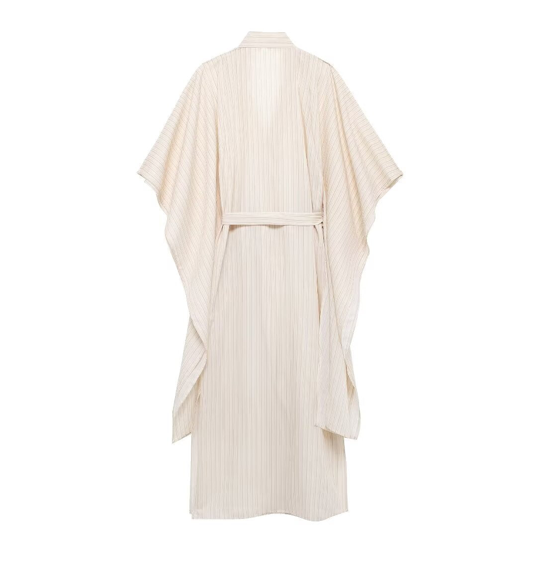 Robe d'été à lacets pour femmes, vêtements rayés, taille ample, à lacets