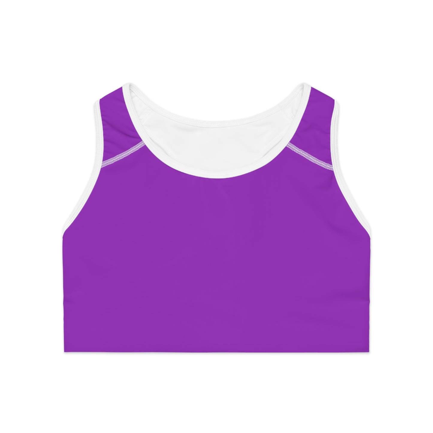 Pruple - Glam Wave Sports Bra