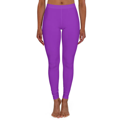 Pruple - Glam Wave Women's Spandex Leggings