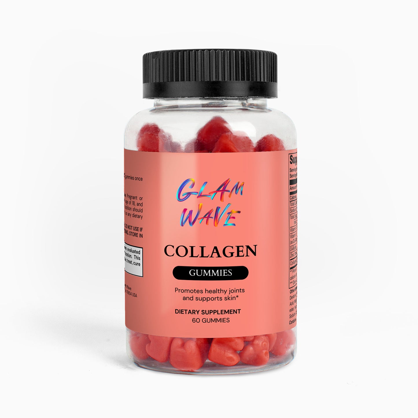 Collagen Gummies (Adult) 60 Gummies Glam Wave