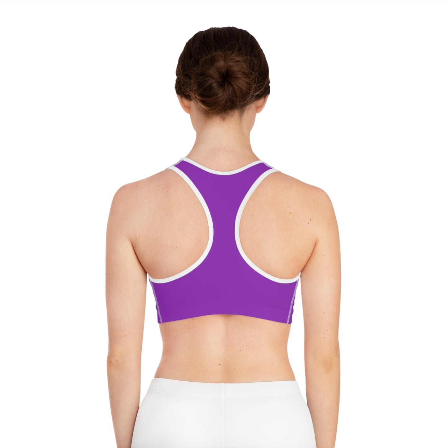 Pruple - Glam Wave Sports Bra