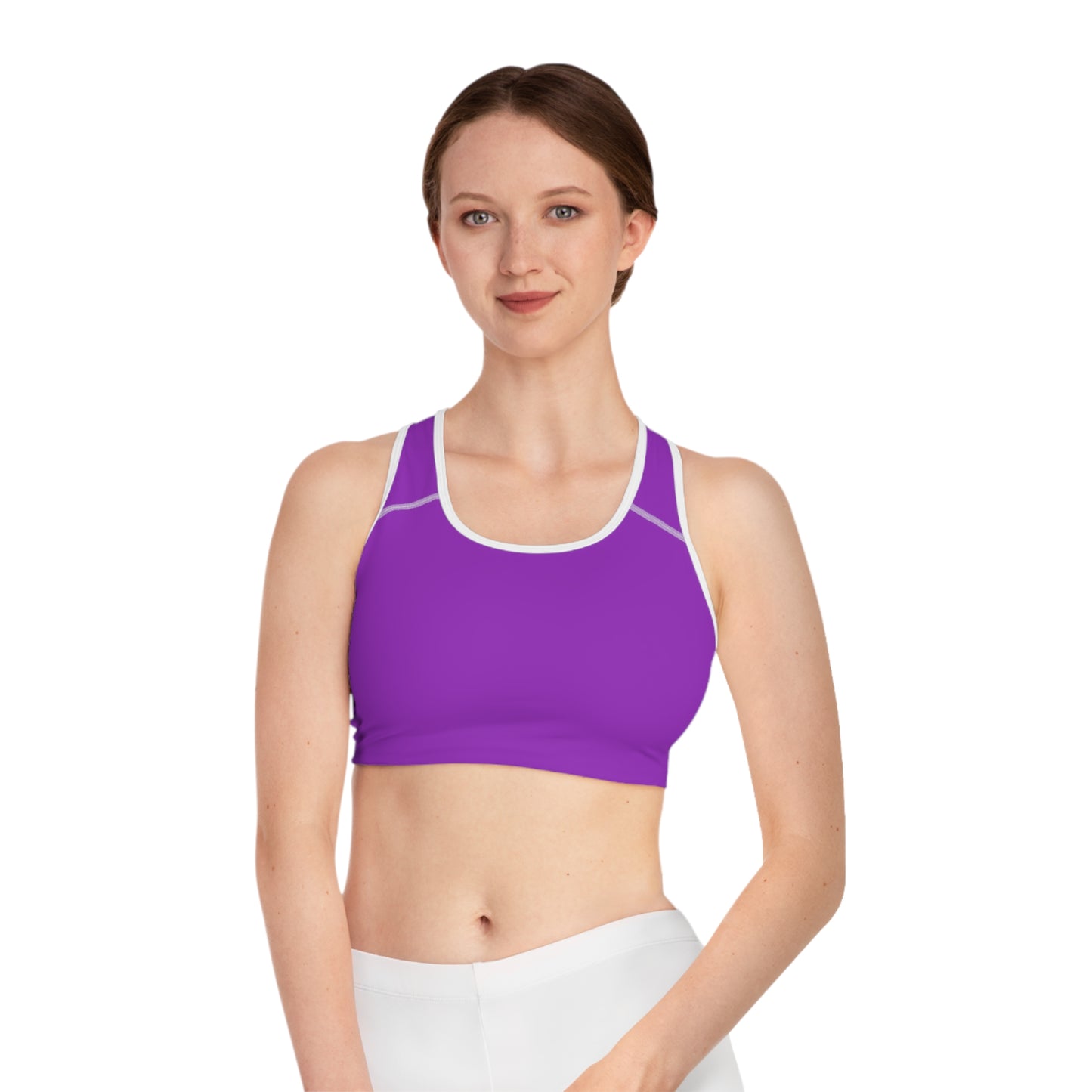 Pruple - Glam Wave Sports Bra