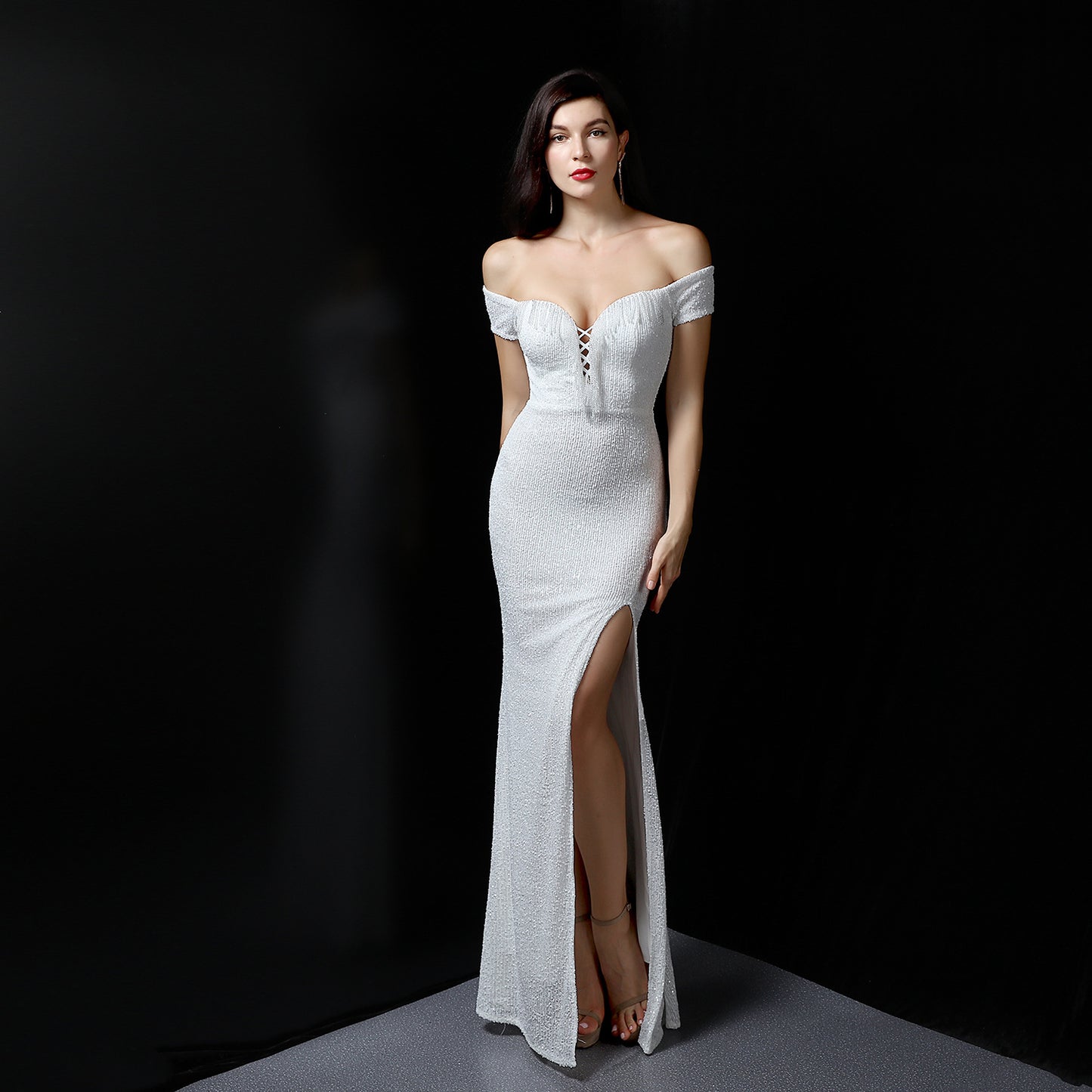 Robe de soirée longue et sexy pour femme, tenue de soirée, de fête, de rêve, de fête ...