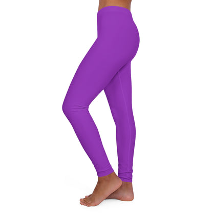 Pruple - Glam Wave Women's Spandex Leggings