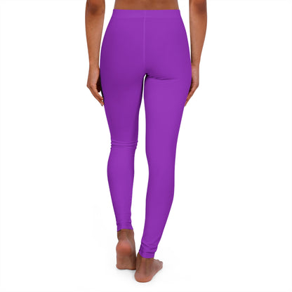 Pruple - Glam Wave Women's Spandex Leggings