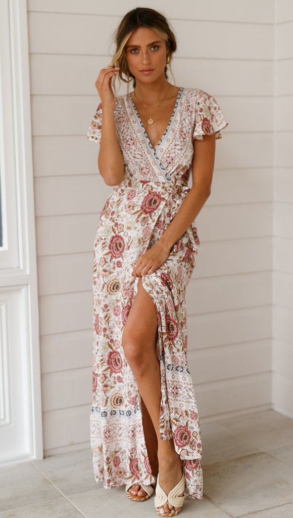 Robe d'été décontractée à imprimé Floral, tenue Sexy pour femmes, vêtements