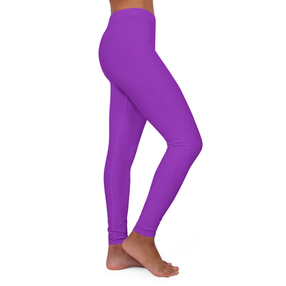 Pruple - Glam Wave Women's Spandex Leggings