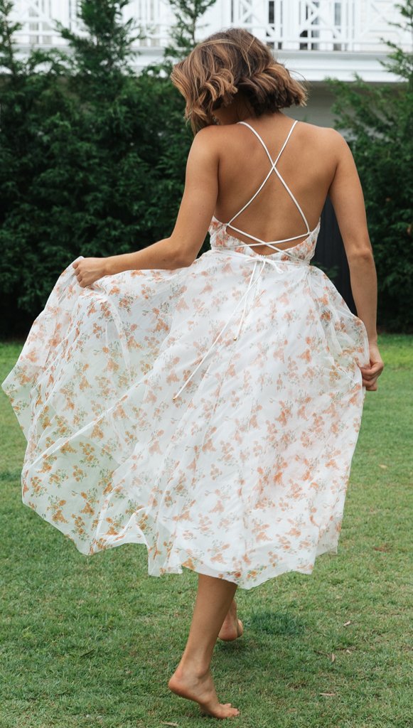 Vestido estampado de verano para mujer Vestido sin mangas para vacaciones en la playa