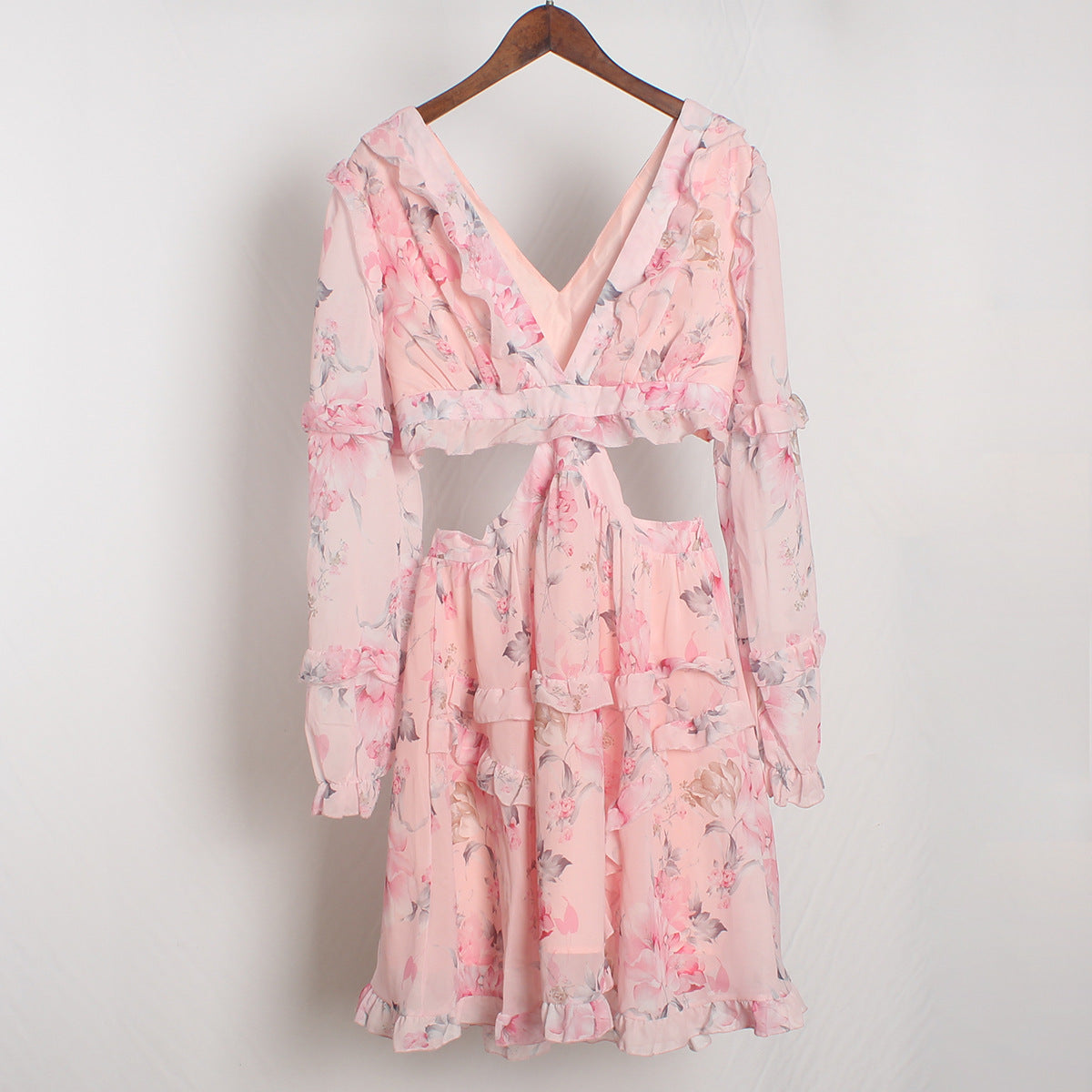 Spring Summer Chiffon Dress