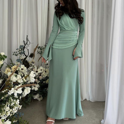 Spring Summer Women Elegant Evening Maxi Dress