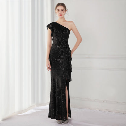 Robe de soirée longue et sexy pour femme, tenue de soirée, de fête, de rêve, de fête ...