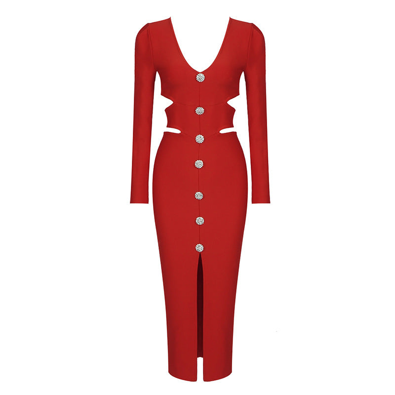 Robe rétro blanche amincissante française de haute qualité tricotée Slim Fit pour femmes, vêtements pour le printemps et l'été