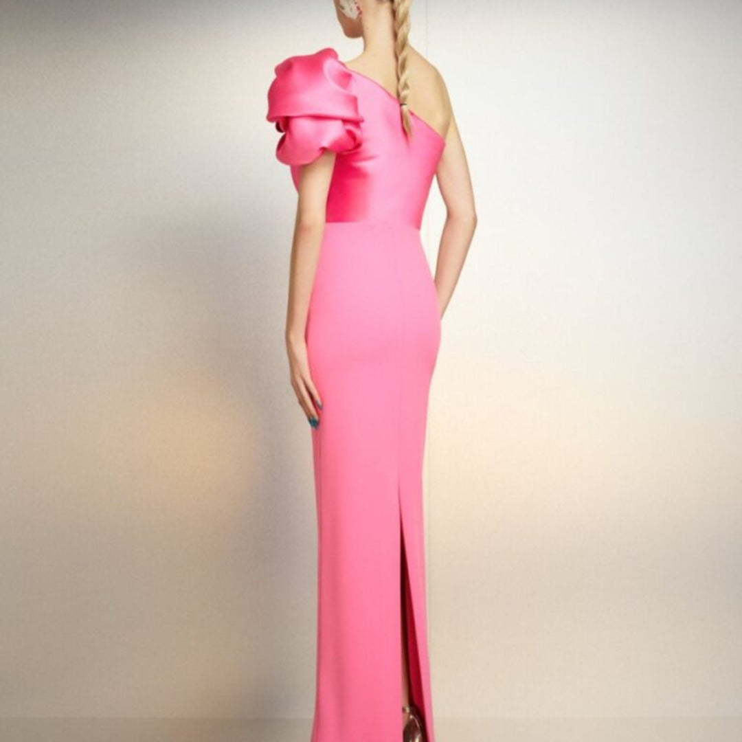 Pink Bandage Maxi Dress