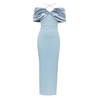 Dress Simple Sexy Sling Slim Tiered Dress Dinner Dress Dress Women