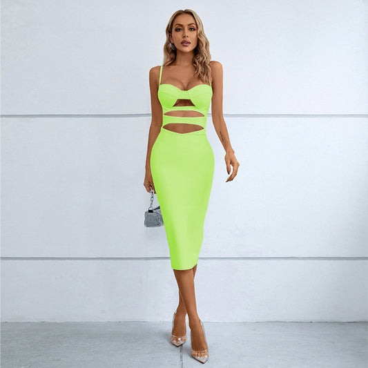 Women Dress Summer Socialite Slimming Fashionable One Step Dress Women Bandage Dress