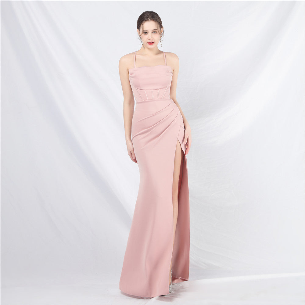 Court Boning Corset Vest High End Camisole Evening Dress