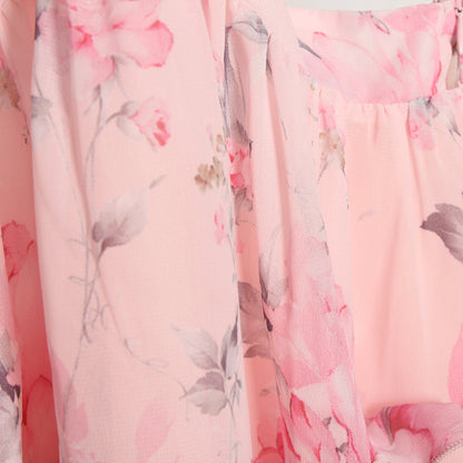 Spring Summer Chiffon Dress