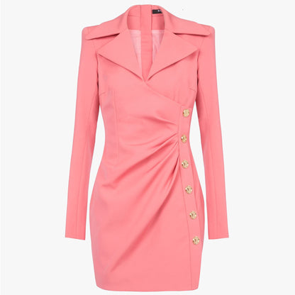 Robe amincissante Simple et élégante pour femmes, printemps automne