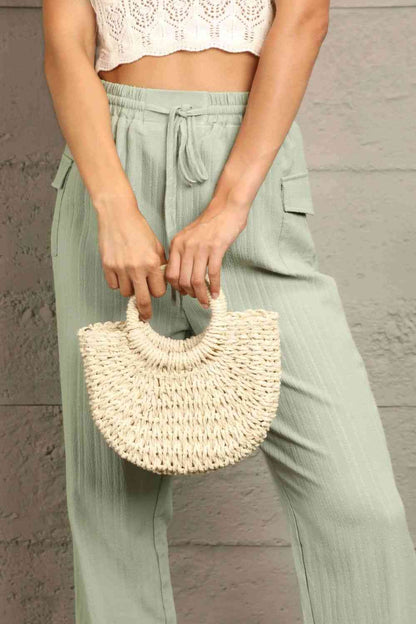 Sac bandoulière en crochet adoré