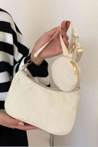 Bolso bandolera de pana