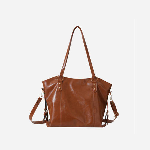 Bolso tote de cuero PU