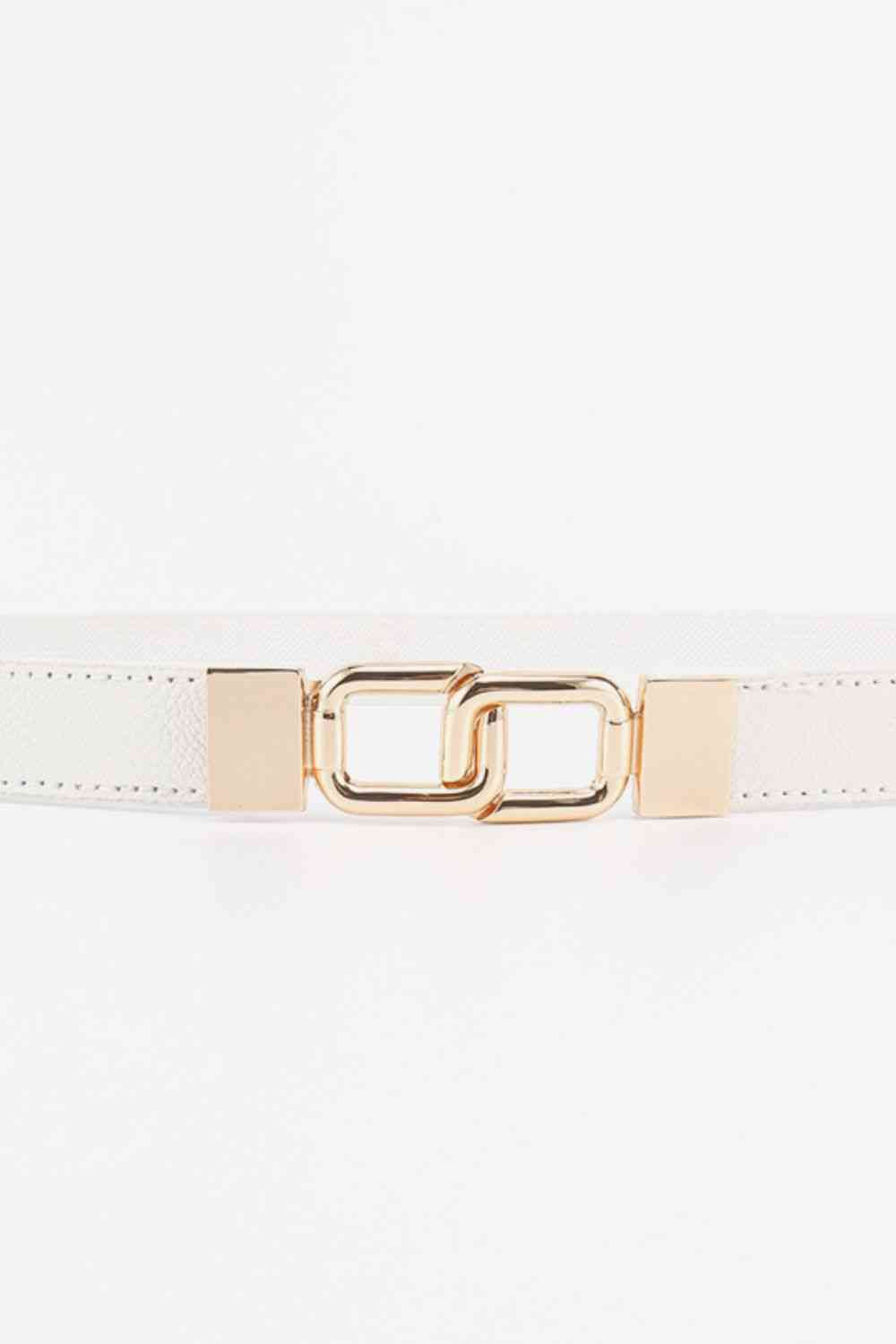 Ceinture élastique géométrique à double boucle