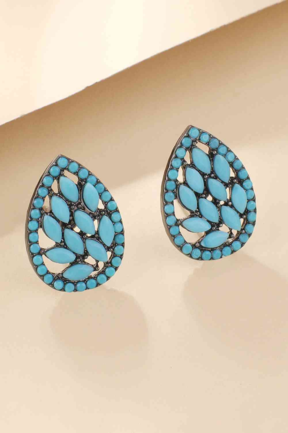 Boucles D'oreilles Turquoises