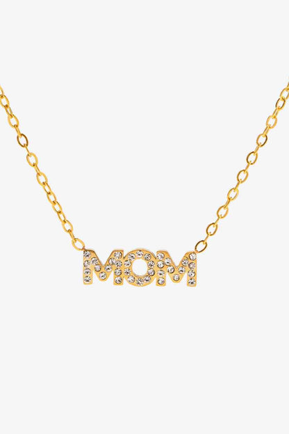 Collier en acier inoxydable MAMAN