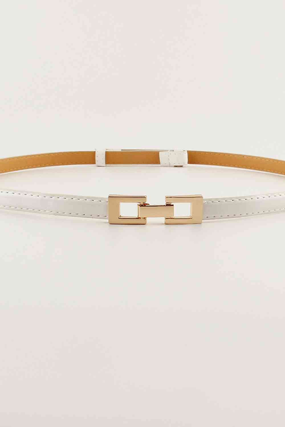 Ceinture fine en PU