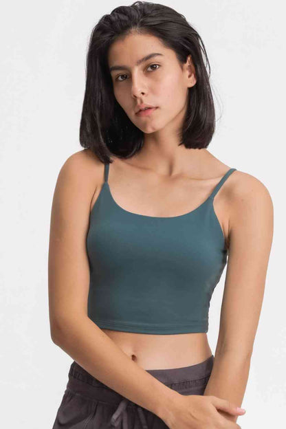 Feel Like Skin - Camisole de sport à encolure dégagée