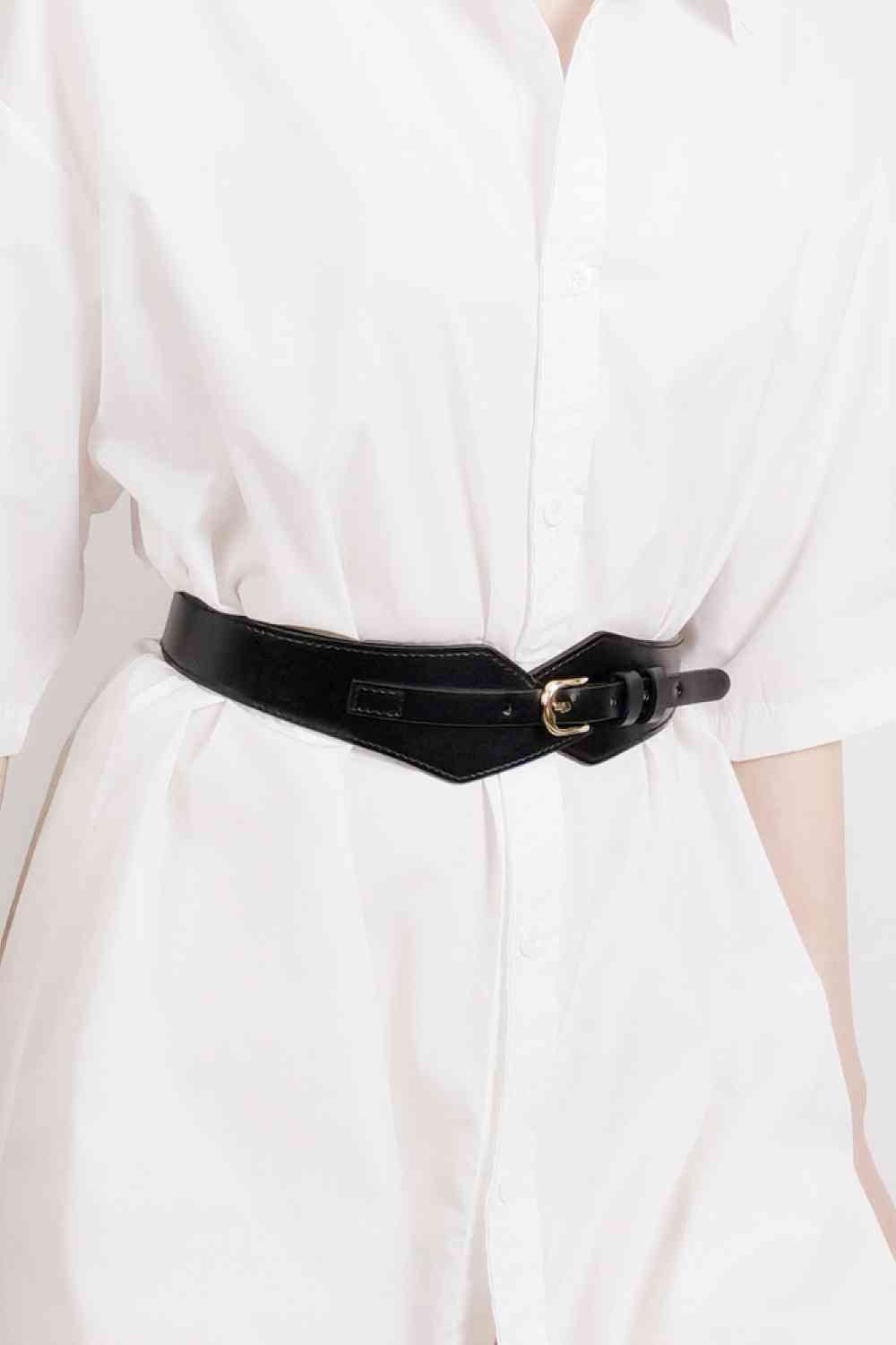 Ceinture élastique géométrique à la mode