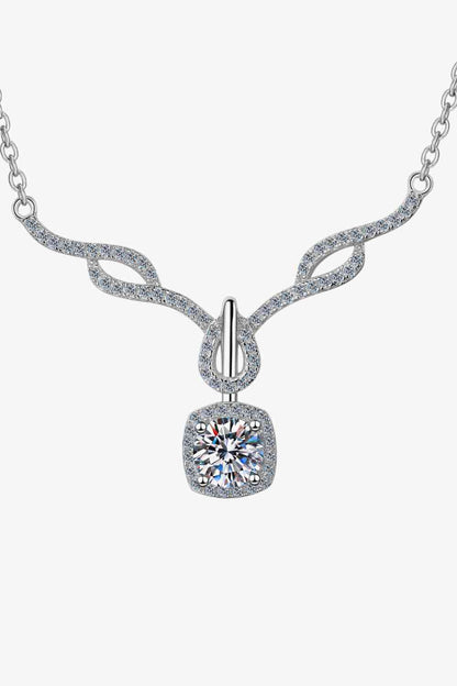 Collier avec pendentif Moissanite Right On Trend