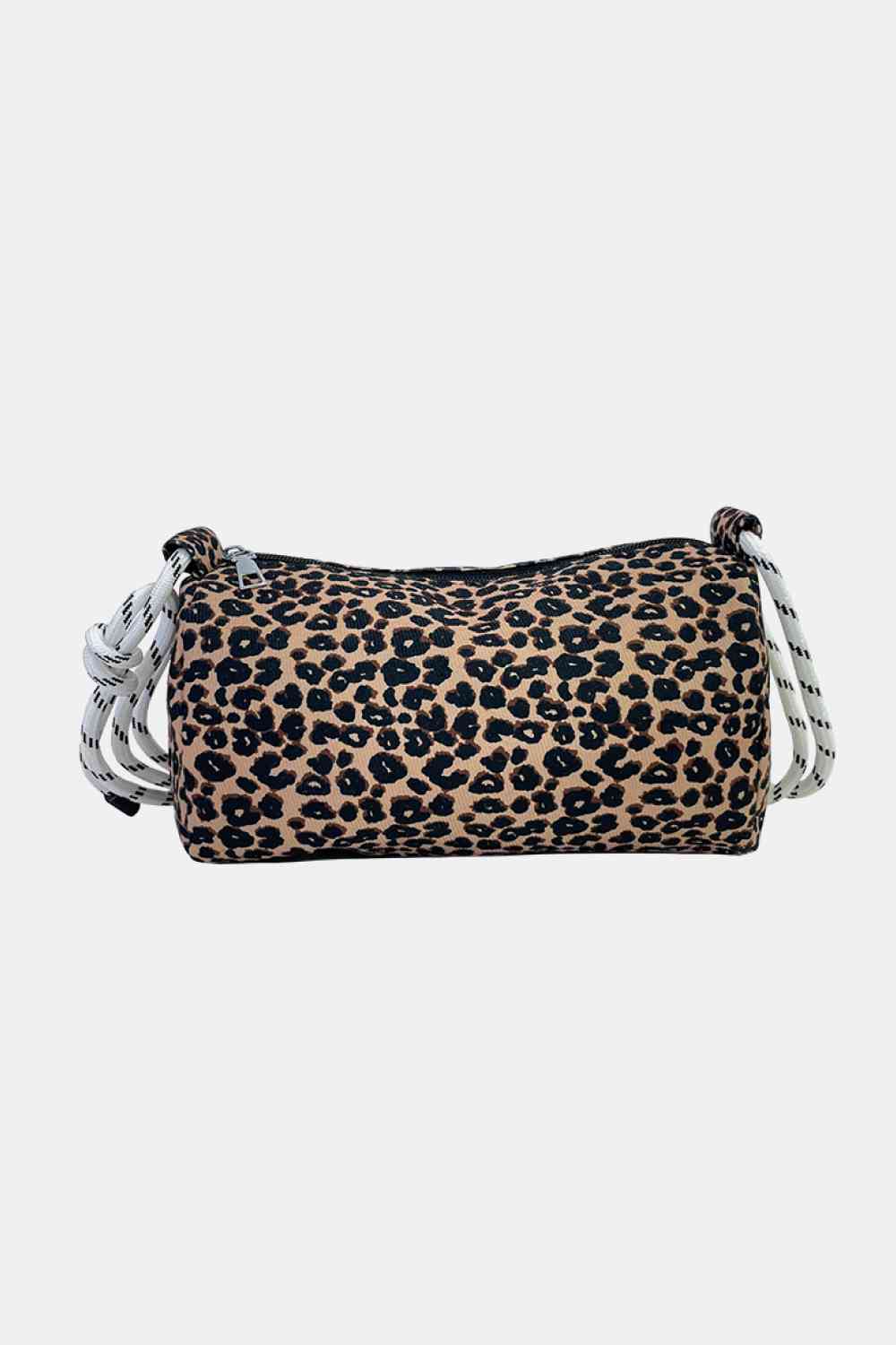 Bolso de mano de nailon con estampado animal