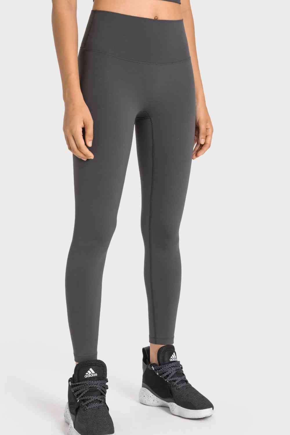 Leggings de yoga con cintura ancha y talle alto